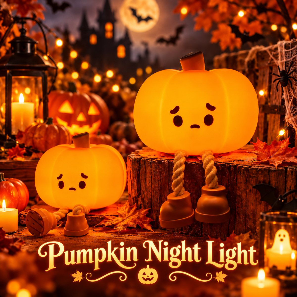 Halloween Pumpkin Night Light